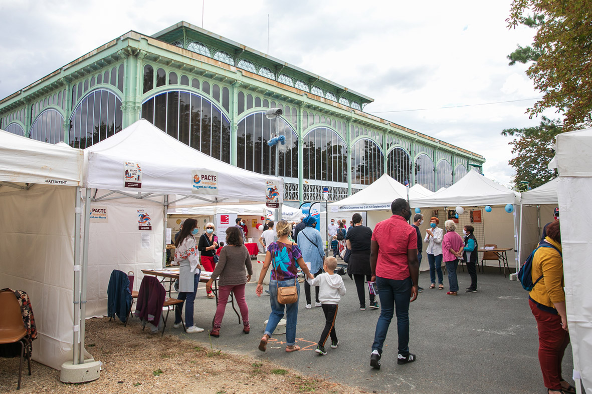 Centre De Vaccination Pavillon Baltard Nogent Sur Marne Village des associations 2021 - Ville de Nogent-sur-Marne
