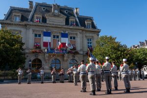 Cérémonie fête nationale - Légion étrangère à l'Esplanade de la mairie