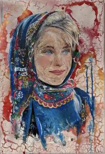 *Œuvre de Charly Ferge Peintre contemporain explorant couleurs et formes, ses œuvres seront exposées pendant le festival.